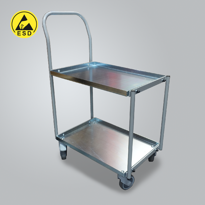 Double ESD Trolley Cart Double ESD Trolley Cart